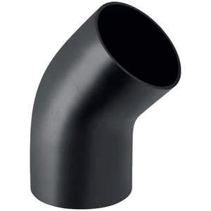 Geberit 370.045.16.1 Geberit PE bocht 45° 200 x 200 mm