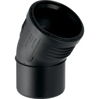 Geberit 390.021.14.1 Geberit Silent-PP bocht 30° MF 32 x 32 mm