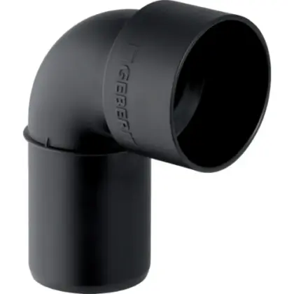 Geberit 390.083.14.1 Geberit Silent-PP aansluitbocht 90° 32 x 46 mm