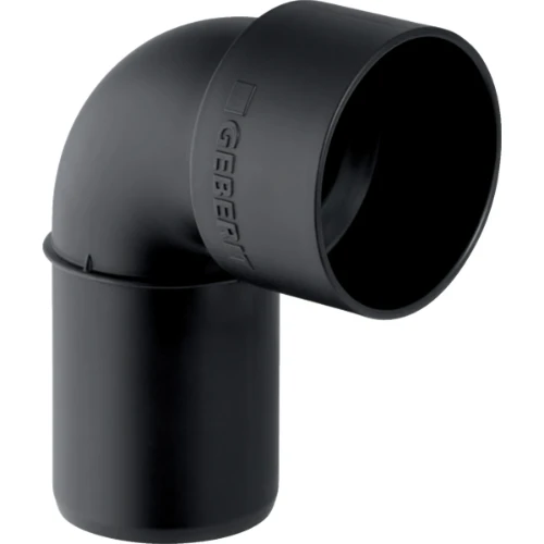 Geberit Silent-PP aansluitbocht 90° 32 x 46 mm 390.083.14.1
