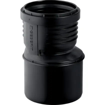 Geberit 390.279.14.1 Geberit Silent-PP excentrisch verloop reductie MF 50 x 32 mm