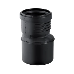 Geberit Silent-PP excentrisch verloop reductie MF 90 x 75 mm 390.473.14.1