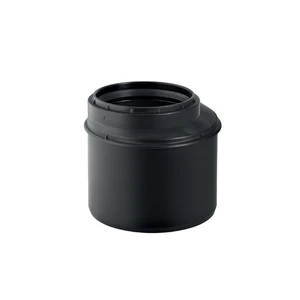 Geberit Silent-PP excentrisch verloop reductie MF 110 x 90 mm (kort model) 390.577.14.1