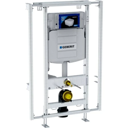 Geberit GISeasy module voor hang-wc, 120 cm, met Sigma inbouwspoelreservoir 12 cm, in breedte verstelbaar: 60 - 95 cm 442.020.00.5