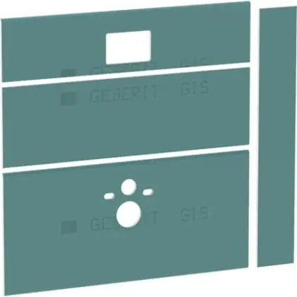 Geberit 442.331.00.1 Geberit GISeasy set platen voor hang-wc