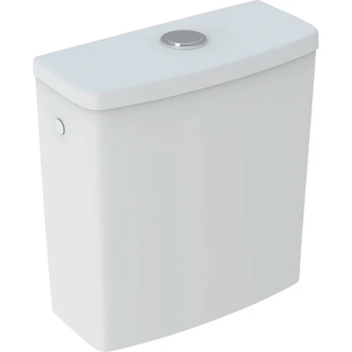 Geberit 500.267.01.1 Geberit Selnova Square spoelreservoir - wit - toevoer L/R - met 2 spoeltoetsen