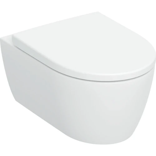 Geberit iCon hangtoilet PACK TurboFlush (hangtoilet met toiletzitting Softclose Quickrelease) - wit 503.045.00.1