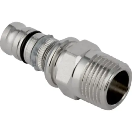 Geberit 612.535.22.5 Geberit Mepla puntstuk MM 20 x 1/2 M