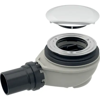 Geberit Douchebak afvoerplug Geberit chroom DN50 d90 150.551.21.1