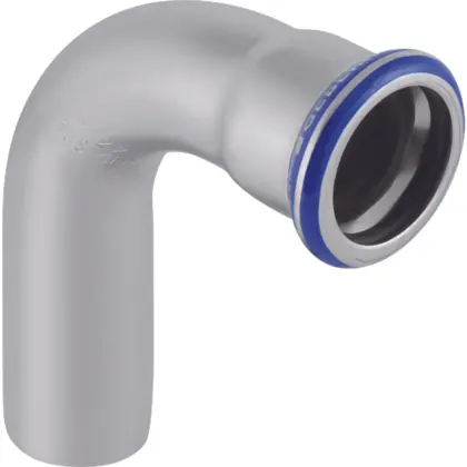 Geberit Persinsteekbocht inox 15mm MF 90° (drink)water Geberit Mapress RVS 30302