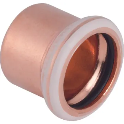 Geberit Perskap koper 28mm F (drink)water Geberit Mapress Koper 60235