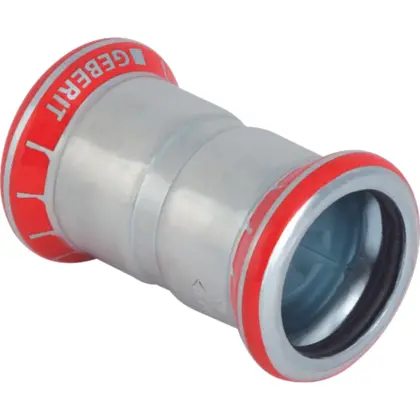 Geberit Persmof staal 28mm FF verwarming Geberit Mapress C-Staal 22005