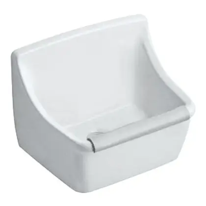 Geberit Uitgietbak Geberit wit 450x350mm met stootrand S8A41000000G