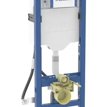 Geberit Inbouwspoelreservoir met frame Geberit Duofix 1120x425mm twee hoeveelheden geschikt voor frontbediening 111.350.00.6