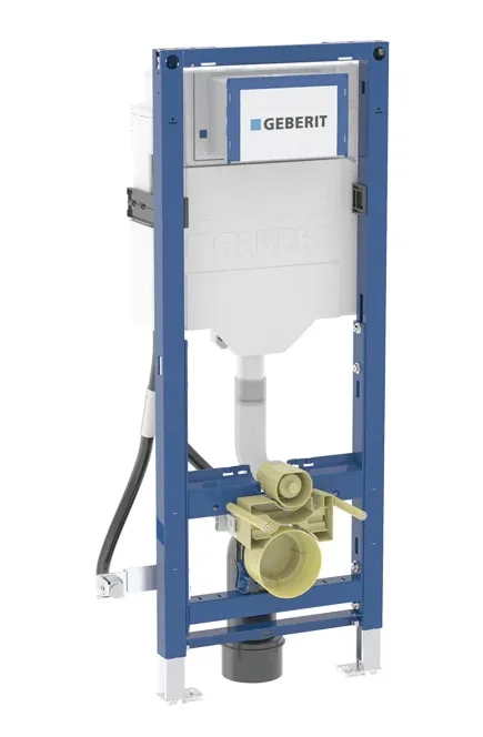 Geberit Inbouwspoelreservoir met frame Geberit Duofix 1120x425mm twee hoeveelheden geschikt voor frontbediening 111.350.00.6