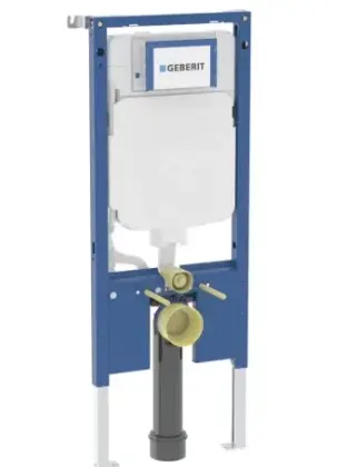 Geberit Inbouwspoelreservoir met frame Geberit Duofix 1140x500mm geschikt voor frontbediening 111.796.00.2
