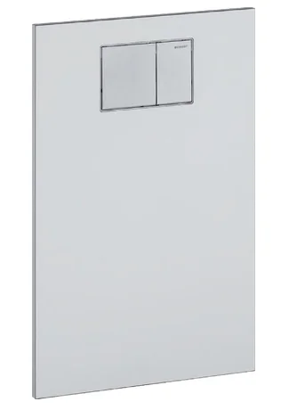Geberit Duwplaat Geberit AquaClean tweeknops kunststof wit glanzend 115.322.11.1