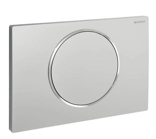 Geberit Duwplaat Geberit Sigma10 tweeknops kunststof wit mat 115.758.KJ.5