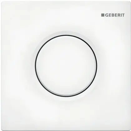 Geberit Duwplaat Geberit Sigma01 eenknops kunststof wit geschikt voor urinoir 116.011.11.5