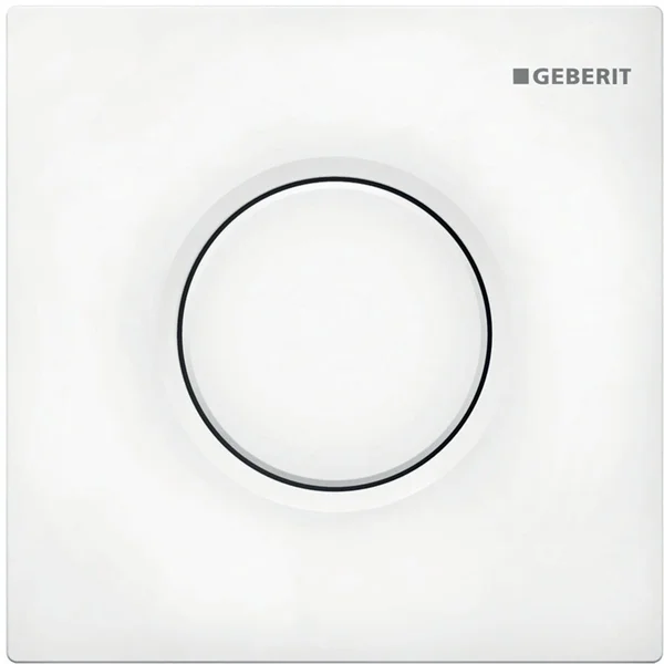 Geberit Duwplaat Geberit Sigma01 eenknops kunststof wit geschikt voor urinoir 116.011.11.5