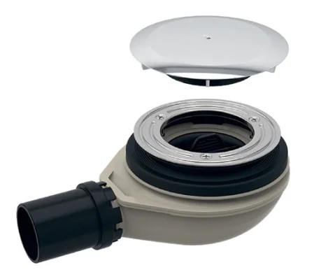Geberit Douchebak afvoerplug Geberit Setaplano chroom DN40 d90 150.583.21.1
