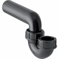 Geberit Sifon Geberit HDPE P trap gootsteen/spoeltafel 40mm 152.036.16.1