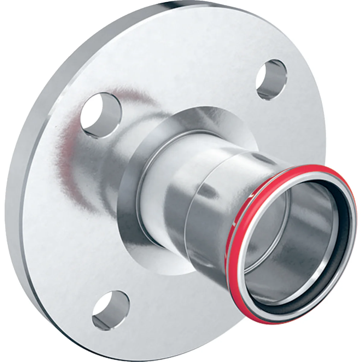 Geberit Persflensovergang staal DN80 x 88.9mm verwarming PN6/10 Geberit Mapress C-Staal 23750