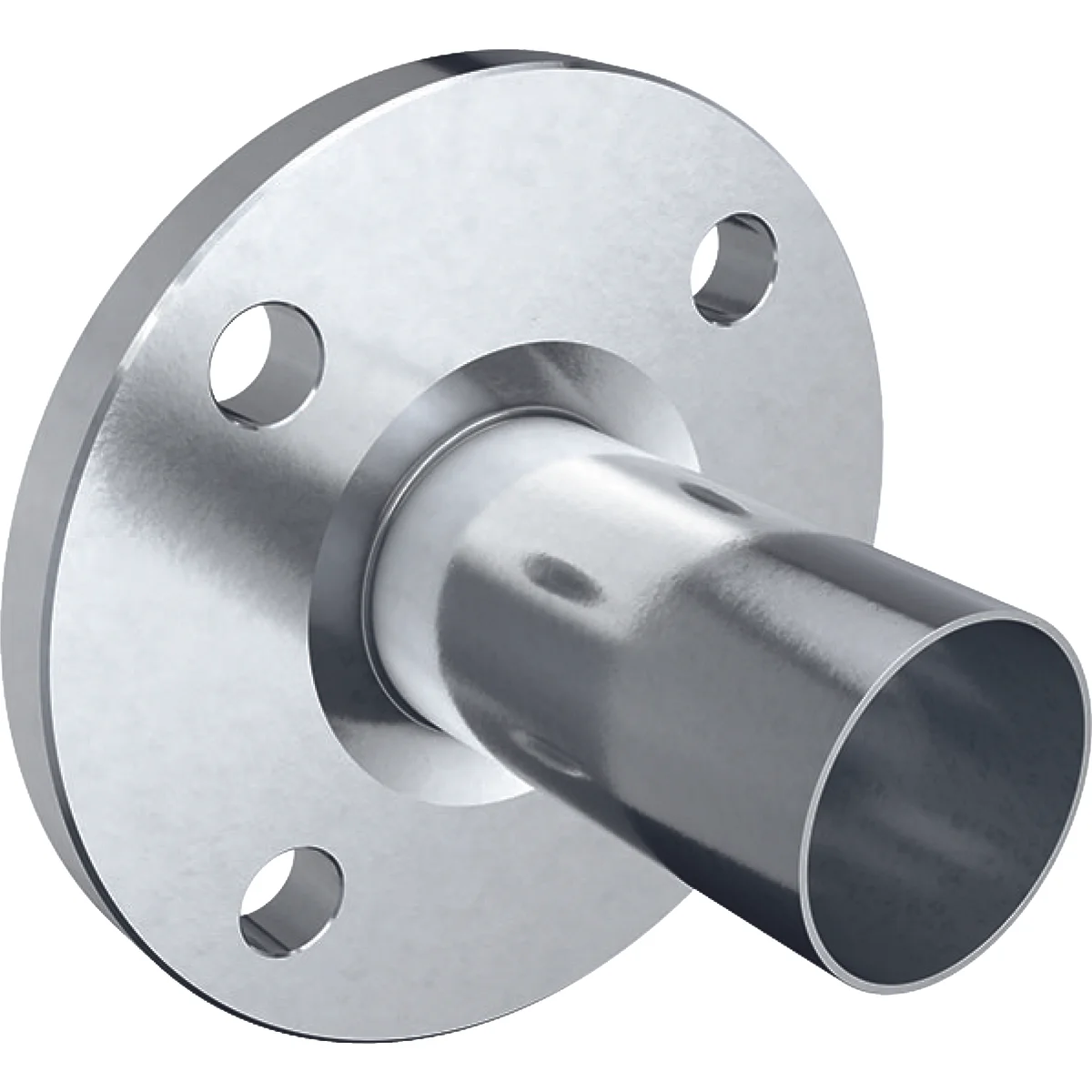 Geberit Persflensovergang staal met buiseinde DN32 x 35mm verwarming PN6 Geberit Mapress C-Staal 23766