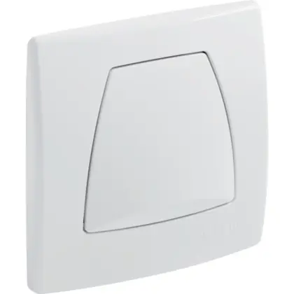 Geberit Duwplaat Geberit Twinline eenknops kunststof wit geschikt voor urinoir 240.562.11.1