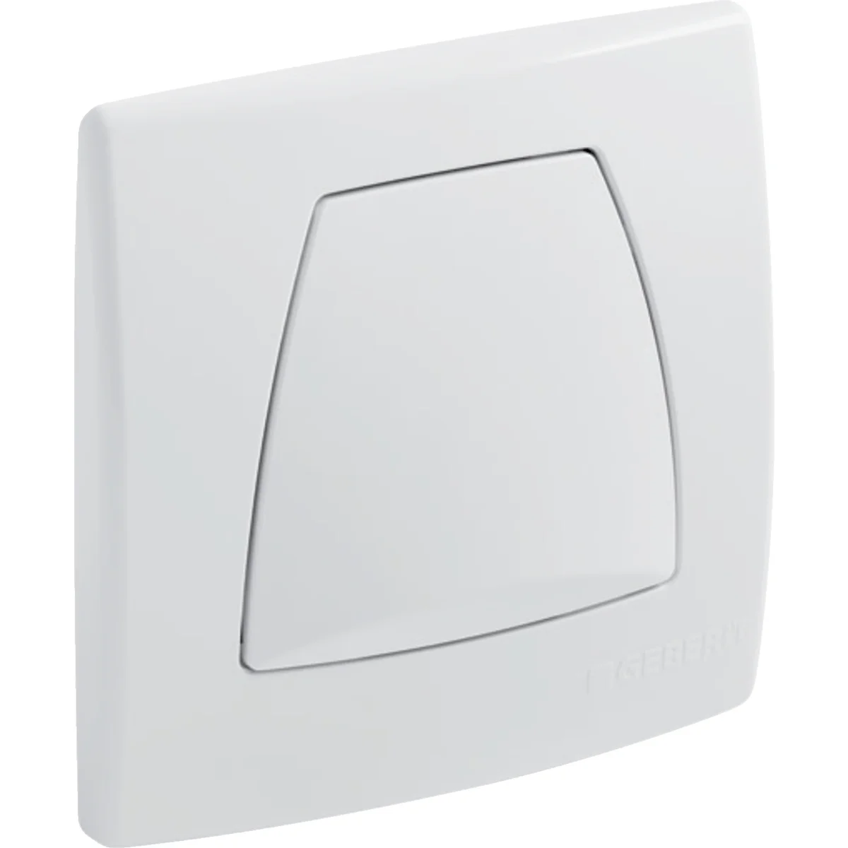 Geberit Duwplaat Geberit Twinline eenknops kunststof wit geschikt voor urinoir 240.562.11.1