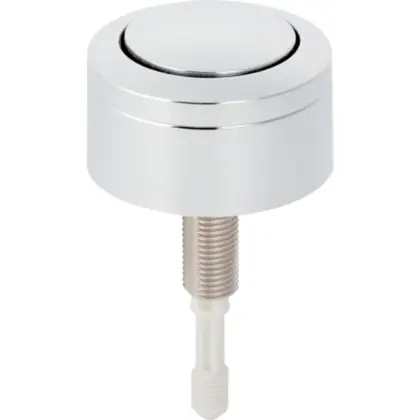 Geberit GEBERIT 241820211 DRUKKER VOOR KLOK TYPE 280 SPOEL-STOP SPOELING - GLANSVERCHROOMD 241.820.21.1