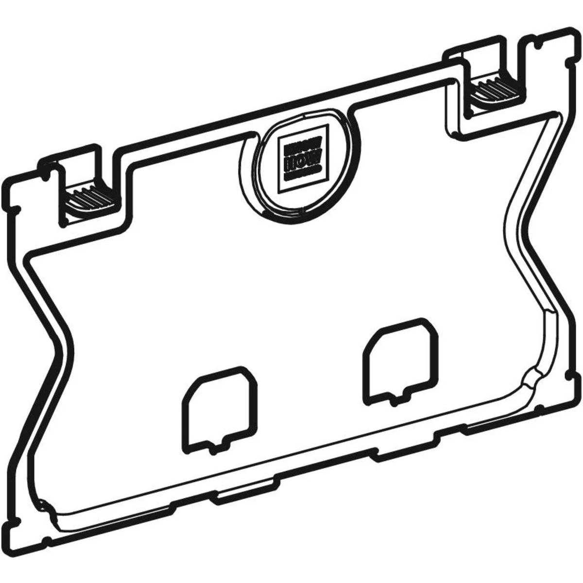 Geberit GEBERIT 241824001 BESCHERMPLAAT VOOR REVISIE OPENING UP320 241.824.00.1
