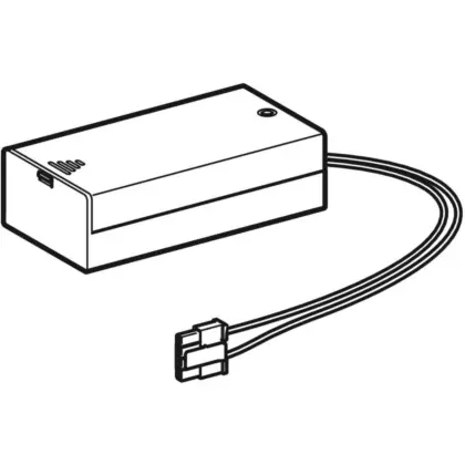Geberit GEBERIT 241.945.00.1 BATTERIJVAK URINOIRSTURINGEN EN WASTAFELKRANEN MET EL.SPOELACTIVERING 241.945.00.1