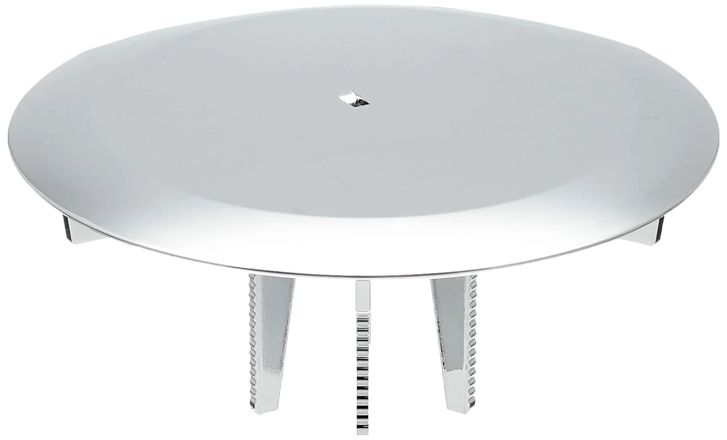 Geberit GEBERIT 243775211 AFDEKPLAATJE D90 VR DOUCHESIFON GLANSVERCHROOMD Geberit 243.775.21.1