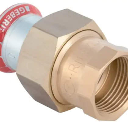 Geberit Pers-3-delige koppeling staal 54 x 2" F verwarming Geberit Mapress C-Staal 25309
