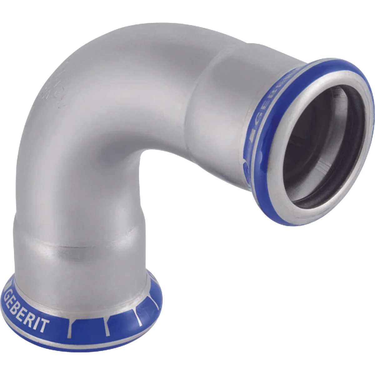 Geberit Persbocht inox 15mm FF 90° (drink)water Geberit Mapress RVS 30102