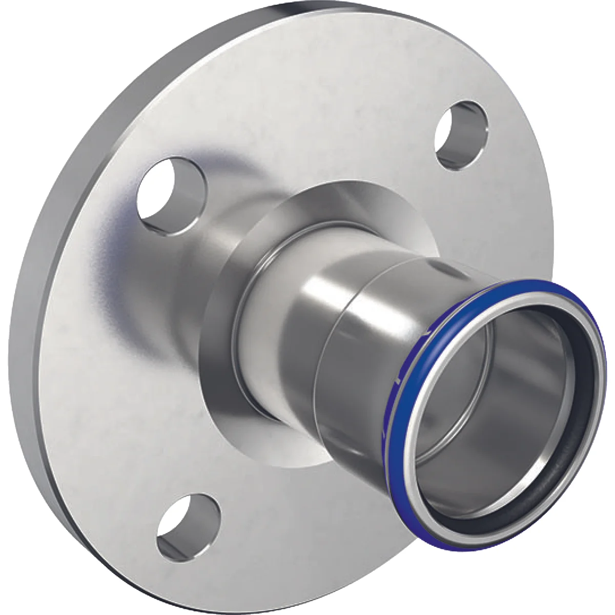 Geberit Persflensovergang inox DN40 x 42mm (drink)water PN10/16 Geberit Mapress RVS 33737