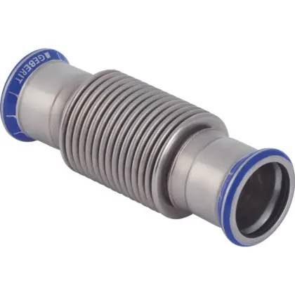 Geberit Metalen compensator Geberit Mapress inox persmof Ø35mm RVS 33936