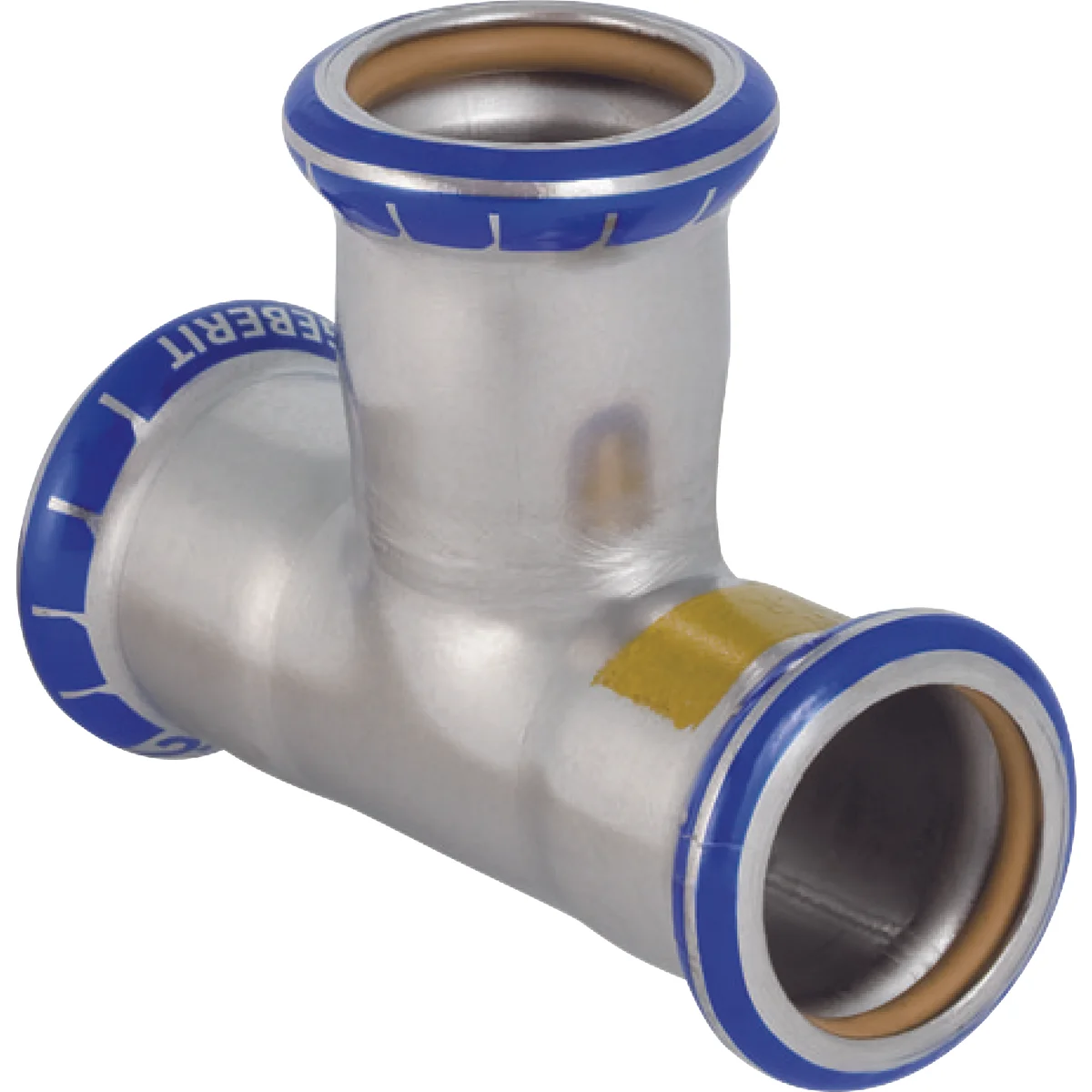 Geberit Pers-T inox 18mm FFF gas Geberit Mapress RVS 34029
