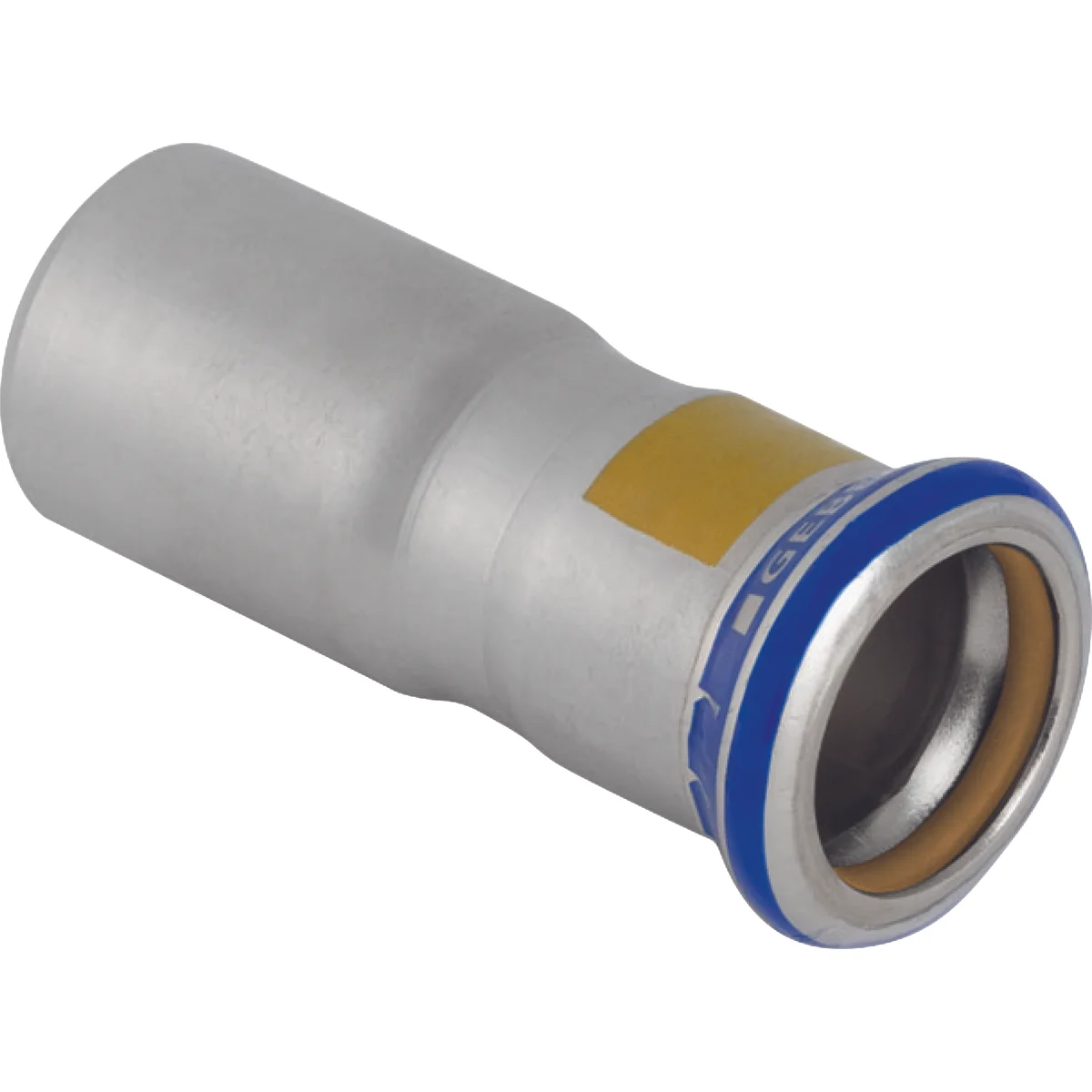 Geberit Persverloopstuk inox 54x28mm MF gas Geberit Mapress RVS 34133