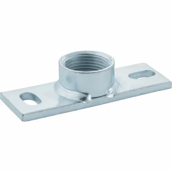 Geberit GEBERIT 362.826.26.1 BEVESTIGINGSPLAAT RECHTHOEKIG 2 GATEN MET DRAADMOF G 1/2INCH 362.826.26.1