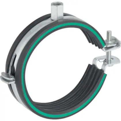 Geberit GEBERIT 390.599.26.1 BEUGEL GEISOLEERD MET DRAADMOF M8/M10 d.110mm 390.599.26.1