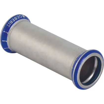 Geberit Persschuifmof inox 28mm FF solar Geberit Mapress FKM RVS 50085