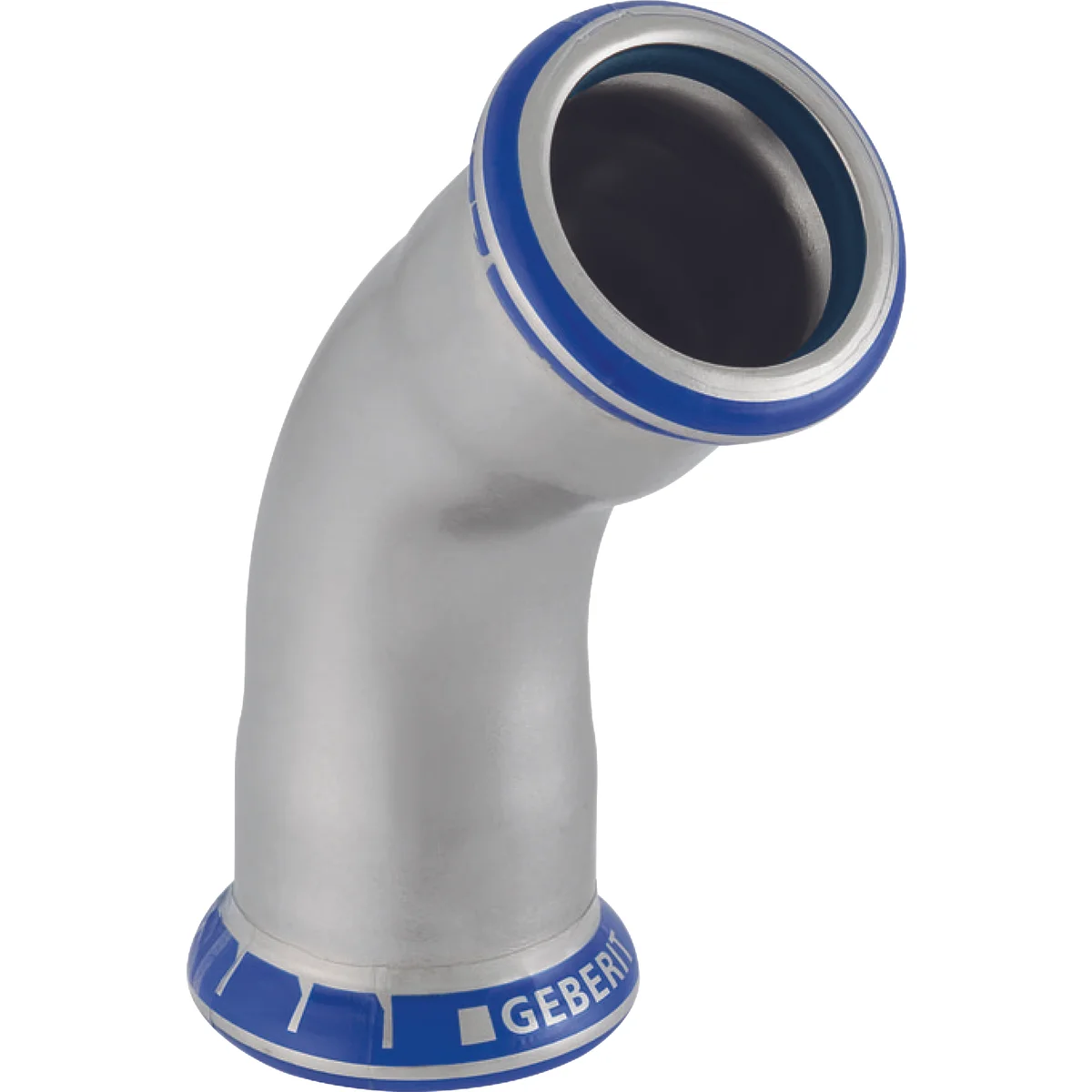 Geberit Persbocht inox 18mm FF 45° solar Geberit Mapress FKM RVS 50223