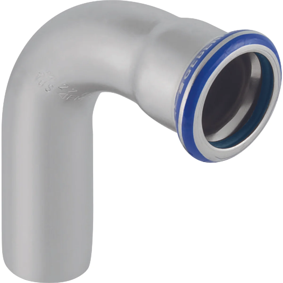 Geberit Persinsteekbocht inox 18mm MF 90° solar Geberit Mapress FKM RVS 50313