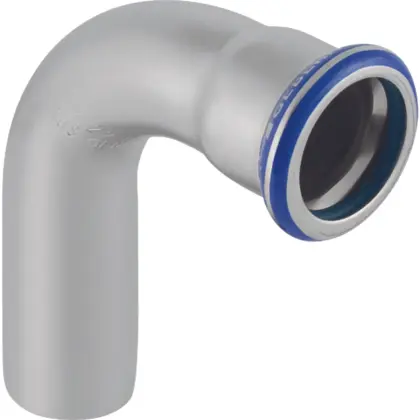 Geberit Persinsteekbocht inox 35mm MF 90° solar Geberit Mapress FKM RVS 50316
