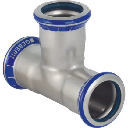 Geberit Pers-T inox 28mm FFF solar Geberit Mapress FKM RVS 50335