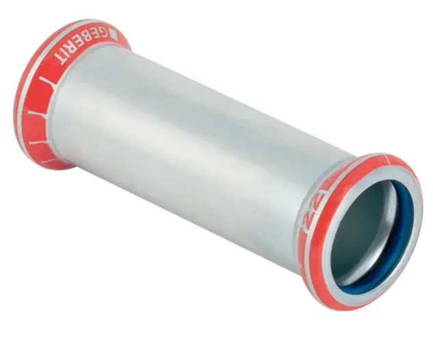 Geberit Persschuifmof staal 28mm FF solar Geberit Mapress FKM C-Staal 51085