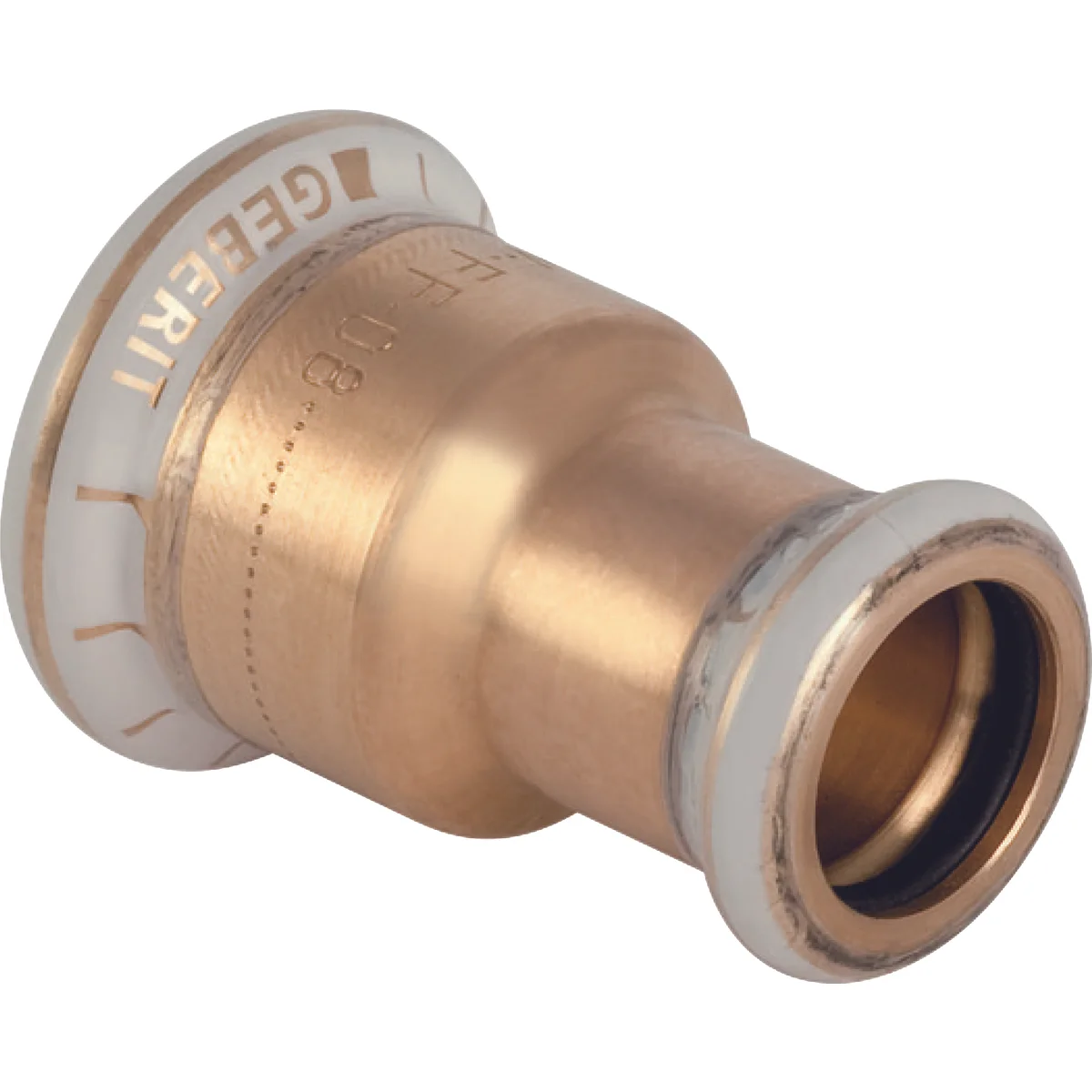 Geberit Persverloopmof koper 22x15mm FF (drink)water Geberit Mapress Koper 62055