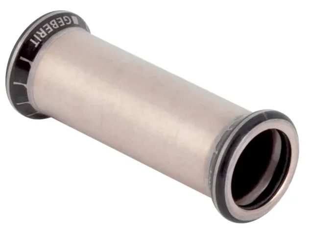 Geberit Persschuifmof inox 22mm FF (drink)water Geberit Mapress CuNiFe 67104